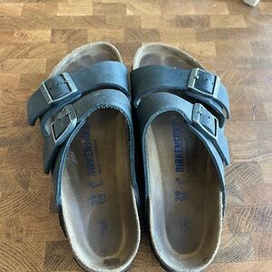 Birkenstock Black Two Strap